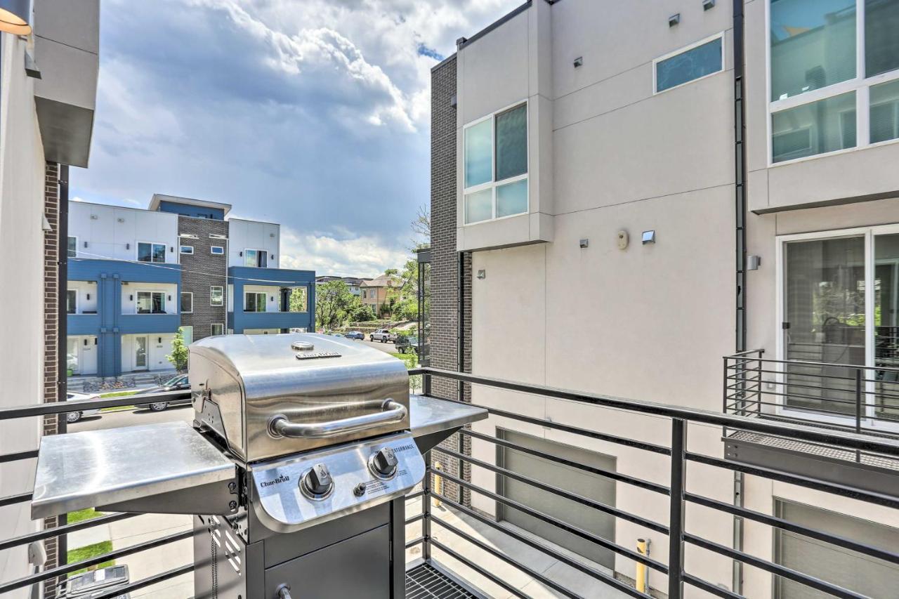 Trendy Denver Townhome - Walk To Mile High Stadium DEN Exterior foto