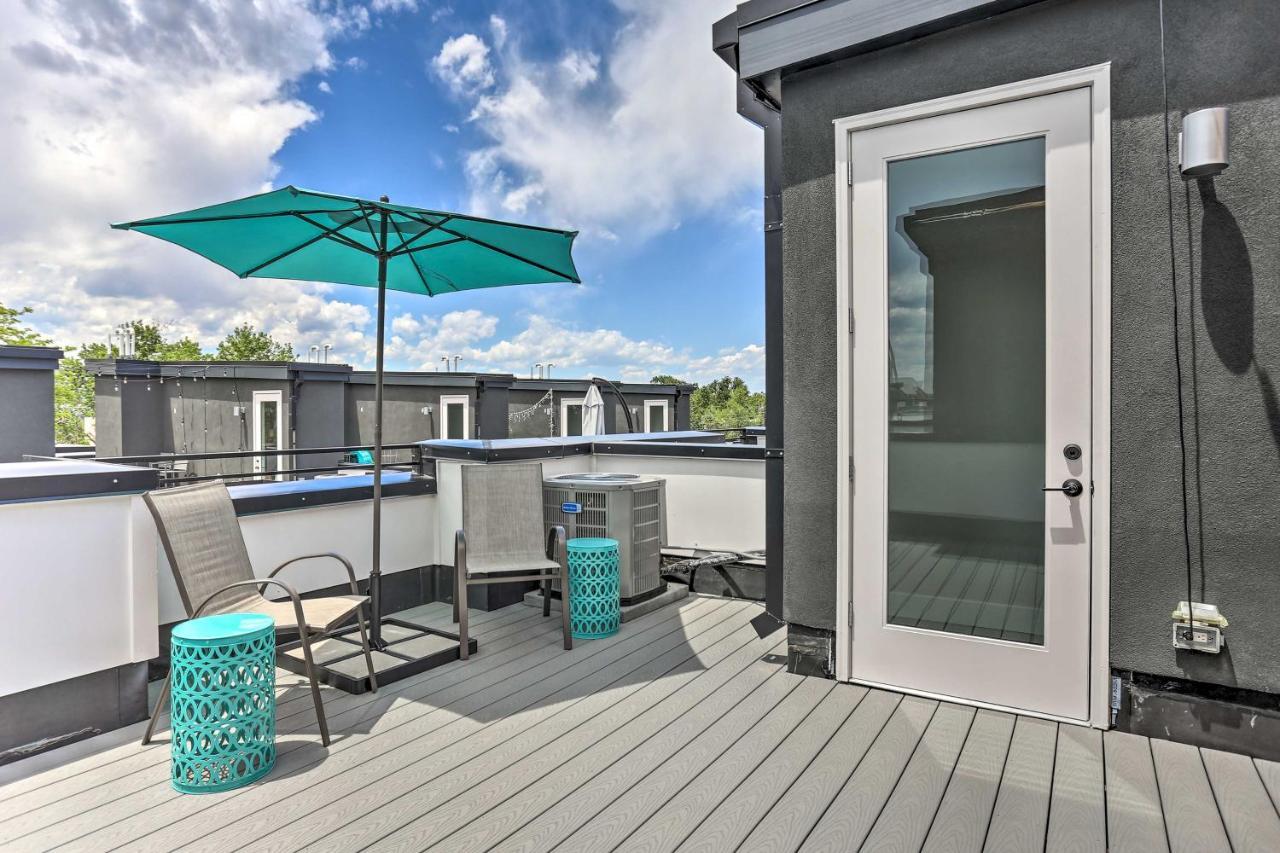 Trendy Denver Townhome - Walk To Mile High Stadium DEN Exterior foto