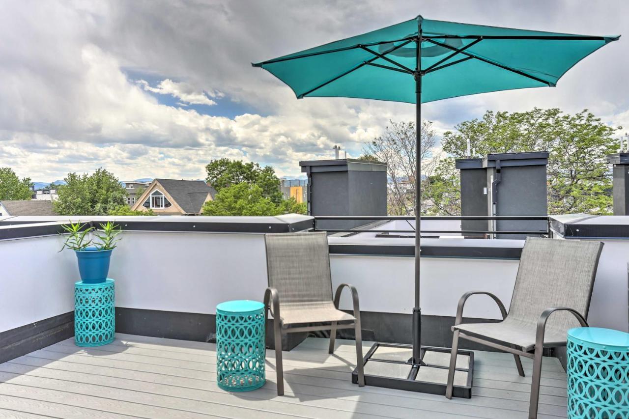 Trendy Denver Townhome - Walk To Mile High Stadium DEN Exterior foto