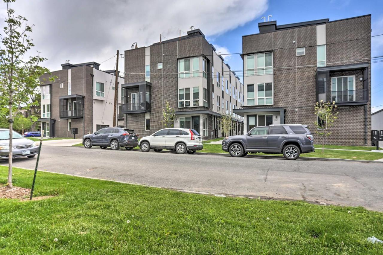 Trendy Denver Townhome - Walk To Mile High Stadium DEN Exterior foto