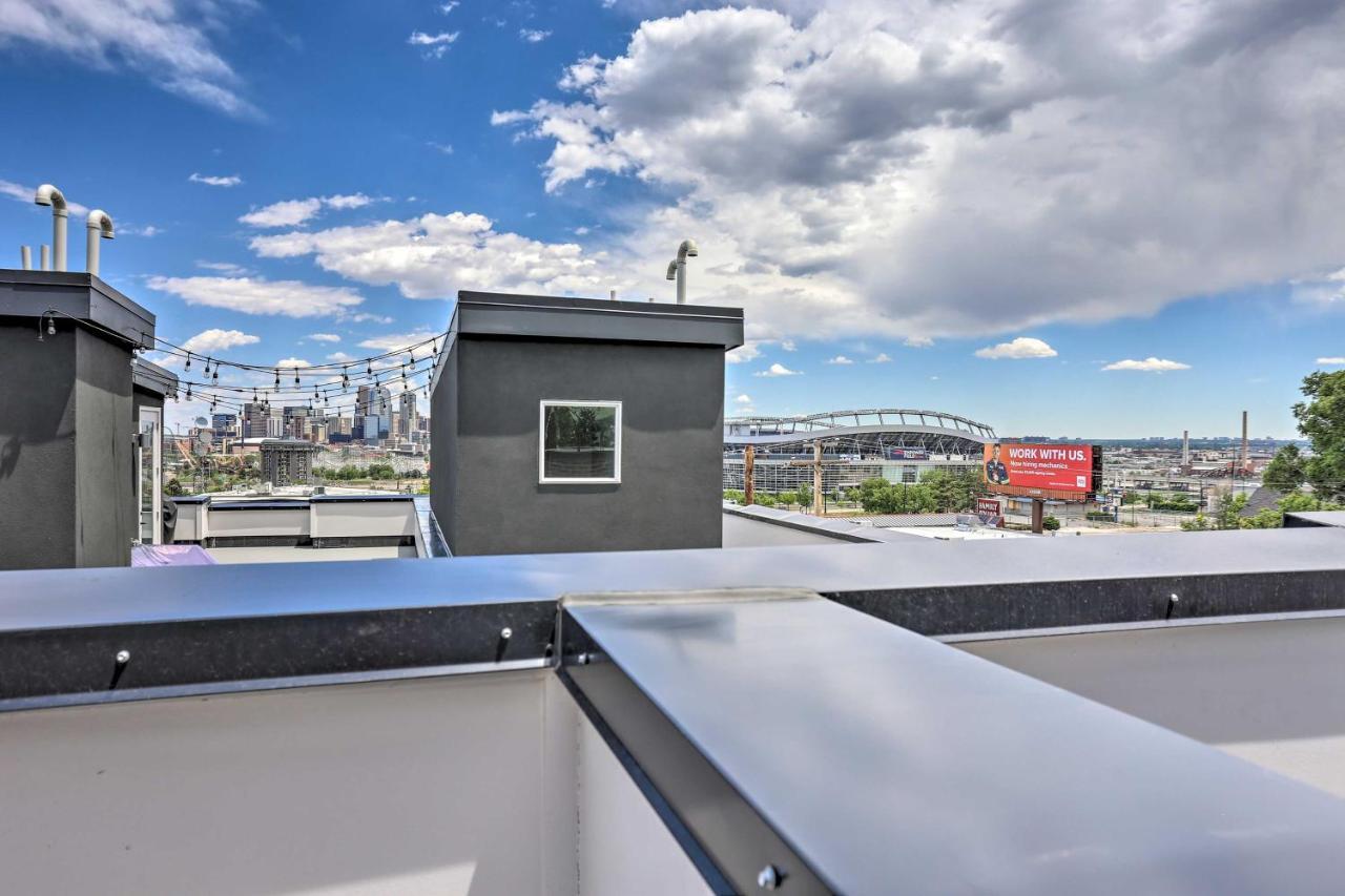 Trendy Denver Townhome - Walk To Mile High Stadium DEN Exterior foto